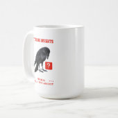 Crow Business Intelligence-Analyst Kaffeetasse (Vorderseite Links)