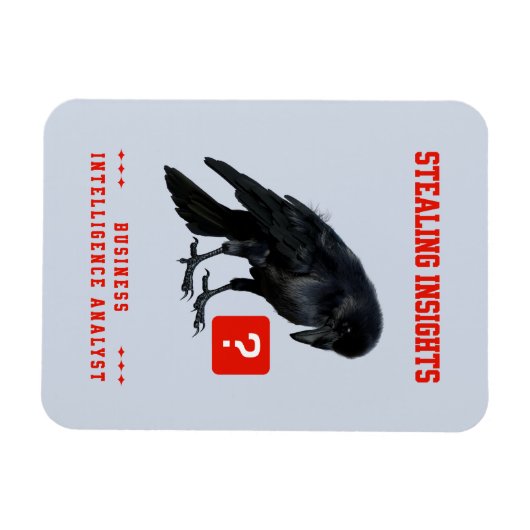 Crow Business Intelligence-Analyst Magnet (Horizontal)