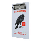 Crow Business Intelligence-Analyst Mini Klemmbrett (Gewinkelt2)