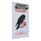 Crow Business Intelligence-Analyst Mini Klemmbrett (Schrägansicht)