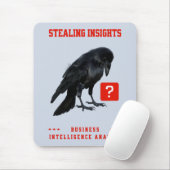 Crow Business Intelligence-Analyst Mousepad (Mit Mouse)
