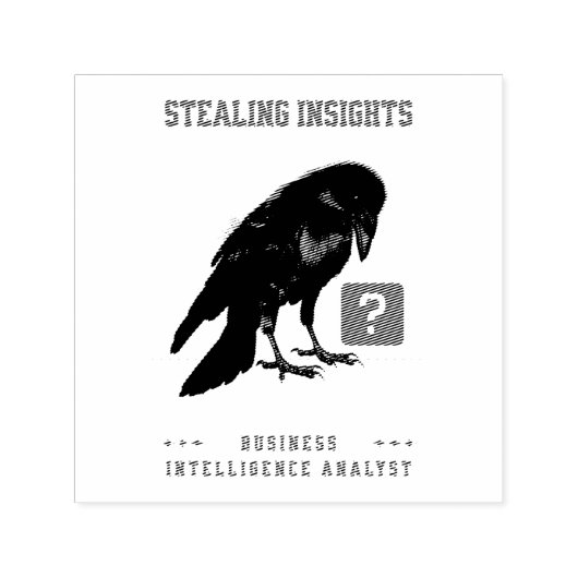 Crow Business Intelligence-Analyst Permastempel (Design)
