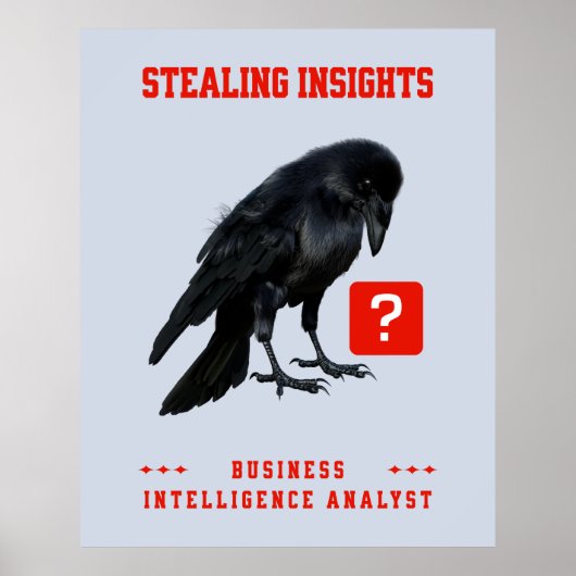 Crow Business Intelligence-Analyst Poster (Vorne)