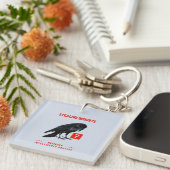 Crow Business Intelligence-Analyst Schlüsselanhänger (Vorderseite rechts)