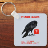 Crow Business Intelligence-Analyst Schlüsselanhänger (Vorderseite)