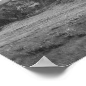 Crow Butte bei Ft. Robinson Fotograph Poster (Ecke)