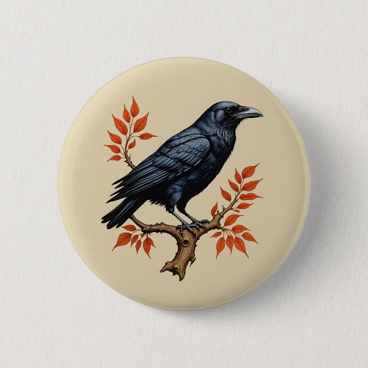 Crow Button (Vorderseite)