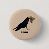 Crow Button (Vorderseite)