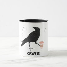 Crow Cawfee-Tasse