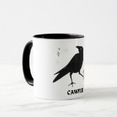 Crow Cawfee-Tasse Tasse (Vorderseite Links)