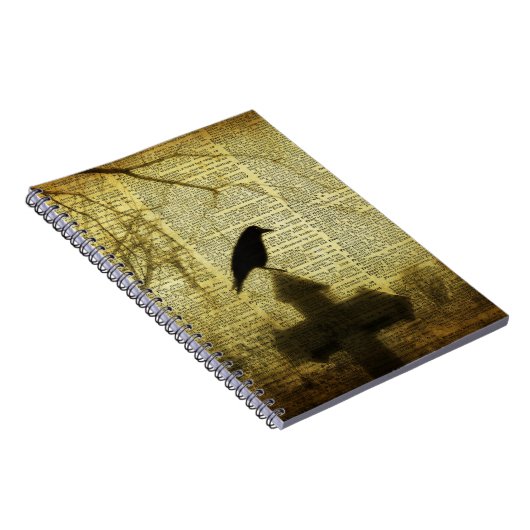 Crow Collage Notizblock (Rechte Seite)