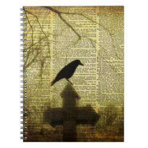 Crow Collage Notizblock