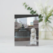 Crow Collection of Asian Art Fountain # 1 Postkarte (Stehend Vorderseite)