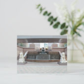 Crow Collection of Asian Art Fountain # 2 Postkarte (Stehend Vorderseite)