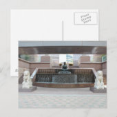 Crow Collection of Asian Art Fountain # 2 Postkarte (Vorne/Hinten)