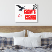 Crow Corner offizielle Leinwand (Insitu (Schlafzimmer))