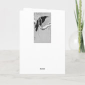 Crow Dankeskarte (Rückseite)