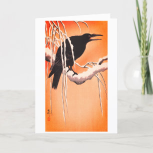 Crow Dankeskarte