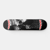 Crow-Deck mit inimitiertem Essen Skateboard (Horizontal)