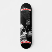 Crow-Deck mit inimitiertem Essen Skateboard (Vorne)