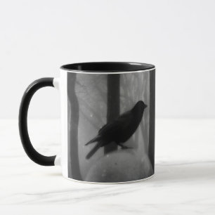 Crow Deep im Wald Tasse