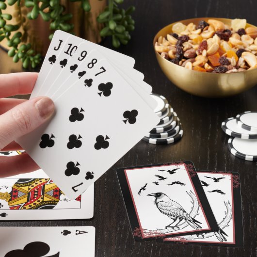 Crow Design, Book Inspirier Playing Cards Spielkarten (In Situ)