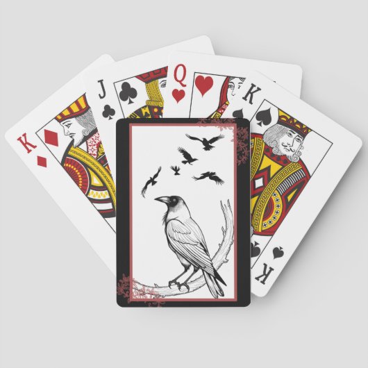 Crow Design, Book Inspirier Playing Cards Spielkarten (Rückseite)