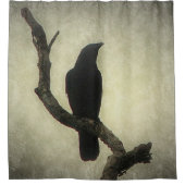 Crow Duschvorhang (Vorderseite)