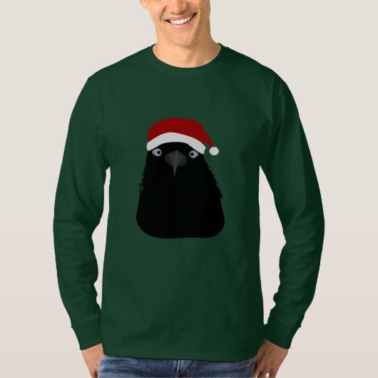 Crow essen T-Shirt (Vorderseite)