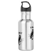 Crow - F-Caw-F Edelstahlflasche (Rückseite)