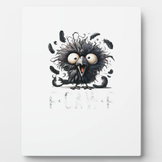 Crow F-Caw-F Fotoplatte (Vorderseite)