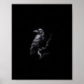 Crow, F-Caw-F Funny Bird Classic Cool Poster (Vorne)