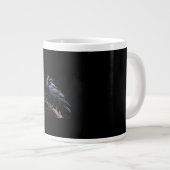 Crow, F-Caw-F Funny Bird Funny Quote Jumbo-Tasse (Vorderseite Rechts)