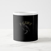 Crow F-Caw-F Funny Bird Jumbo-Tasse (Vorderseite)