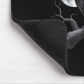 Crow F-Caw-F Funny Bird Moon Retro Classic Mousepad (Ecke)