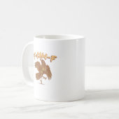 Crow F-Caw-F Funny Bird Raven Meme Kaffeetasse (Vorderseite Links)