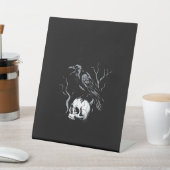 Crow F-Caw-F Funny Bird Saying Humor Meme Desin Sockelschild (In SItu)