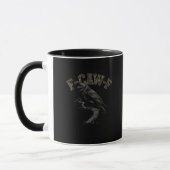 Crow F-Caw-F Funny Bird Tasse (Links)