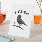 Crow F-CAW-F Halloween Sockelschild (In Situ)