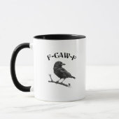 Crow F-CAW-F Halloween Tasse (Links)