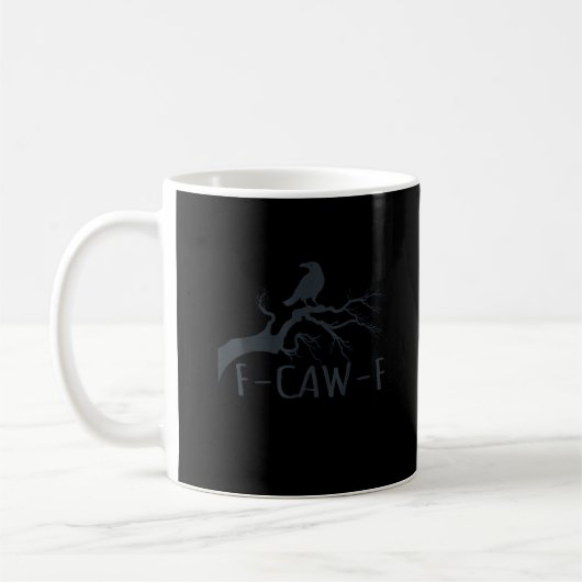 Crow F-Caw-F Retro Crow Kaffeetasse (Links)