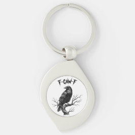 Crow - F-Caw-F Schlüsselanhänger