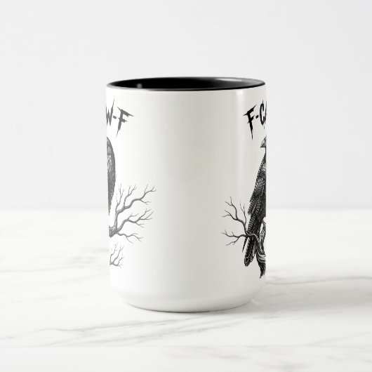 Crow - F-Caw-F Tasse (Zentrum)