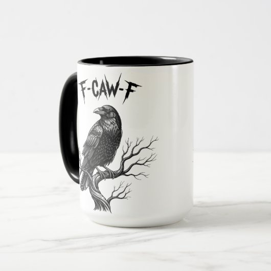 Crow - F-Caw-F Tasse (Vorderseite Links)