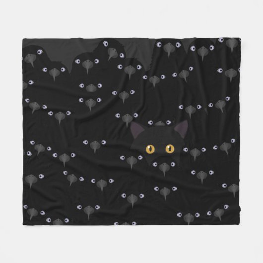Crow Fleece Blanket essen (Vorderseite (Horizontal))
