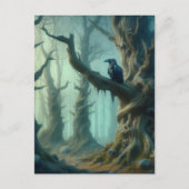 Crow Forest Postkarte (Vorderseite)