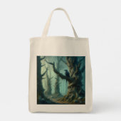 Crow Forest Tragetasche (Rückseite)