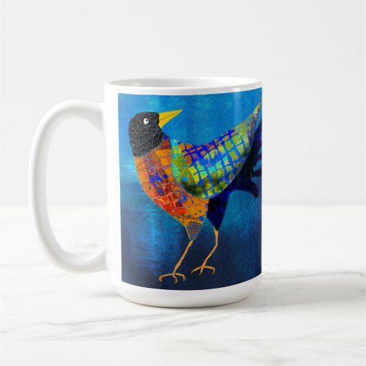 Crow Friends-Tasse Kaffeetasse (Links)