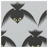 Crow gemustertes Gewebe Stoff (Nahaufnahme)