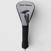 Crow Golf Head Cover Golf Headcover (Vorderseite)